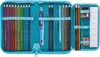 Scout sac d'école Basic Genius Set 4 pièces Water Lily bleu Voir les images du produit 9