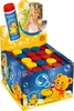 A display box filled with colorful bubble wands, with a girl blowing bubbles in the background. Anteprima dell’immagine prodotto