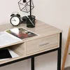 HOMCOM Bureau avec rangement table bureau Industriel bureau Voir les images du produit 6