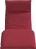 vidaXL Sonnenliege Klappbar Weinrot 175x54x8,5 cm Produktbild-Vorschau 4