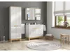 Mobile Bagno Alto 60 Cm Bianco Lucido Moderno 3 Ante Anteprima dell’immagine prodotto 9