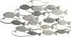 GILDE Relief Wandrelief Pesce, handgearbeitet H. 48 Produktbild-Vorschau 1