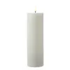 LED Kerze THEA - Echtwachs - 3D Flamme - H: 25cm - D: 7,8cm Produktbild-Vorschau 2