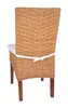 MiaMöbel Esszimmerstuhl 46x98x45 cm Modern Rattan Honig Produktbild-Vorschau 7