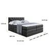 ALTDECOR Boxspringbett mit 2 Matratzen und Topper - 120x200 Produktbild-Vorschau 6