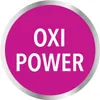 A circular graphic with the text "OXI POWER" in white, against a magenta background and a silver border. Produktbild-Vorschau