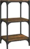 Libreria in rovere fumé 40x33x70,5 cm materiale a base di Anteprima dell’immagine prodotto 2
