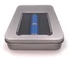 Onwomania Lippenstift Flakon Lippgloss silber blau geprägt Produktbild-Vorschau 4