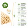 100 Zuckerwattestäbe 40 cm aus Kiefernholz 4 x 4 mm Produktbild-Vorschau 3