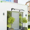 VOUNOT® Vordach für Haustür, 120 x 80 cm Transparentes Produktbild-Vorschau 2