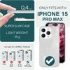Glitzer Hülle für iPhone 15 Pro Max Hybrid Bling Case Produktbild-Vorschau 4