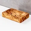 Holz Seifenschale ca.11x7cm Seifenhalter mit Löchern Produktbild-Vorschau 5