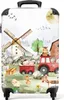 NoBoringSuitcases.com® - Kinderkoffer Bauernhof - Trolley Produktbild-Vorschau 1