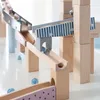 roba pista per biglie, pista per biglie in legno, grande, Anteprima dell’immagine prodotto 7