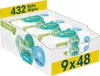 A display box of Pampers Harmonie Aqua baby wipes. Produktbild-Vorschau