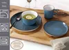 Speiseteller 26,5cm 4er Set Visby blau Produktbild-Vorschau 4