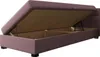 Einzelbett mit Polsterung 80x195 NALINDA 1 - grau Produktbild-Vorschau 4