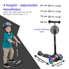 Habib 3D Kinderroller 3-Rad mit LED Licht | Klappbar & Produktbild-Vorschau 3