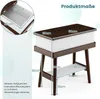 COSTWAY Beistelltisch mit klappbarer Tischplatte, schmaler Produktbild-Vorschau 7