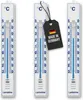 3 Stück Gartenthermometer Set Temperatur -30 bis 50°C Produktbild-Vorschau 1