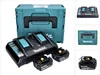 Makita Energy Kit 197629-2 2x BL1850B + DC18RD Produktbild-Vorschau 1