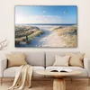 Leinwand Bilder 120x80 cm - Düne - Möwe - Strand - Meer - Produktbild-Vorschau 6