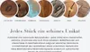 riess-ambiente Table basse en bois massif MAKASSAR 100cm Voir les images du produit 4