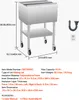 VEVOR komerční box na led 61,6 l pojízdný box na led na Náhled obrázku produktu 7