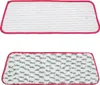 Two mop pads are shown, one above the other, against a white background. Produktbild-Vorschau