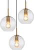 Globo Lighting Hängeleuchte Metall messingfarben, 3x E27 Produktbild-Vorschau 2