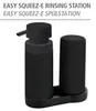 Splachovací stanice WENKO Easy Squeez-e v černé barvě 15 x Náhled obrázku produktu 2