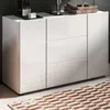 Vira meuble sous lavabo 3 portes, 5 tiroirs blanc brillant, Voir les images du produit 14