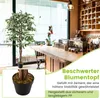 COSTWAY 160cm Künstlicher Ficus-Baum, Kunstbaum mit 1008 Produktbild-Vorschau 5