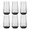 6 schwarze rauchfarbene Longdrinkgläser 430ml  Produktbild-Vorschau 5