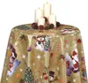 PVC Tischdecke Noel gold Wachstuch Weihnachten· Eckig · Produktbild-Vorschau 2