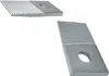 Two metal tools with holes and ribbed surfaces are shown against a white background. Produktbild-Vorschau