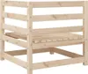 2-tlg. Garten-Sofagarnitur Massivholz Kiefer Produktbild-Vorschau 5