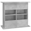 Supporto per acquario grigio cemento 81x36x73 cm materiale Anteprima dell’immagine prodotto 9