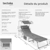 Bain de soleil Chloé 4 positions avec appui-tête et Voir les images du produit 6