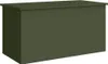 vidaXL Bac de stockage extérieur Olive Vert 100 x 50,5 x 50 Voir les images du produit 1