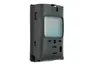 A black leather case for a pager is shown against a white background. Podgląd zdjęcia produktu