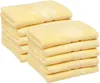 10er Set Handtücher, 50x100 cm, 100% Baumwolle, gelb Produktbild-Vorschau 1