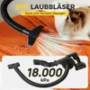 Akku Laubbläser,Gebläse Laubsauger,Bläser Sauger Mit 2 Produktbild-Vorschau 4