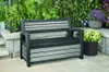 Panchina da giardino Keter Deco Bench 227L - 133x61x89 cm - Anteprima dell’immagine prodotto 4