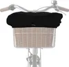 ECENCE Protection pluie panier vélo Noir Couverture panier Voir les images du produit 1
