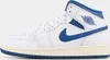Nike Air Jordan 1 Mid GS White Blue Sneaker - 40 Náhled obrázku produktu 1