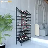 MetaloPro Casier à vin Burgundy – Support métallique noir Voir les images du produit 4