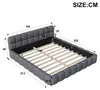 SUNFECILI Polsterbett 140x200 cm,bett 140x200,mit Produktbild-Vorschau 7