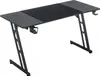 TRMLBE Herní stůl 140x60cm Herní stůl Černý stůl Horní stůl Náhled obrázku produktu 13