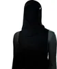 Nike Pro Hijab Kopftuch 2.0 010 black/white M/L Produktbild-Vorschau 5